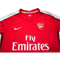 2008/2010 Arsenal Fabregas 4 Home
