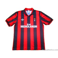 1990/1991 AC Milan 'European Cup' Home