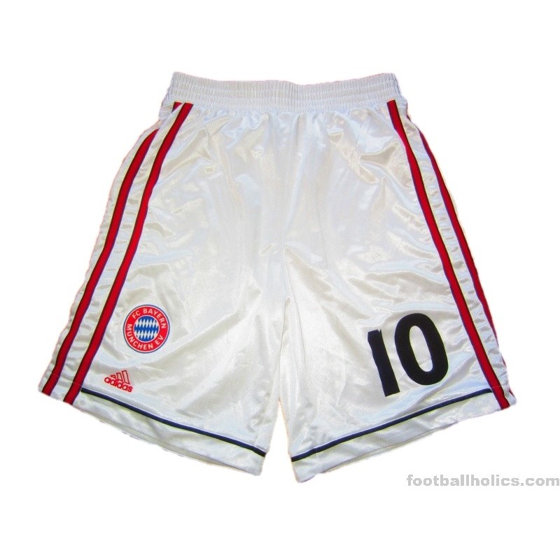 1999/2000 Bayern Munich Basketball Match Worn Da Silva 10 Home Shorts