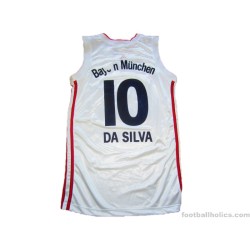 1999/2000 Bayern Munich Basketball Match Worn Da Silva 10 Home