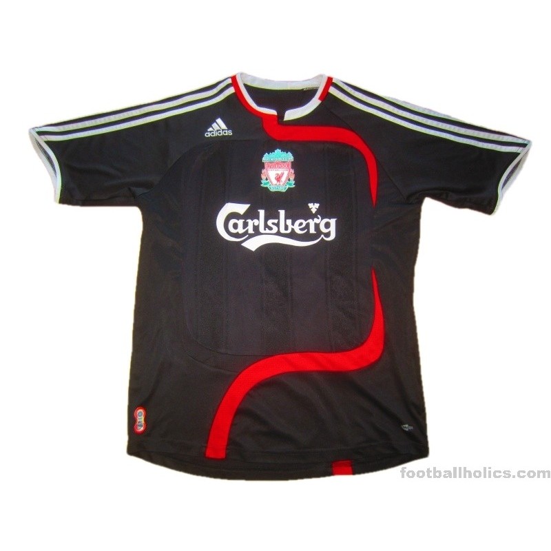 ENGLISH PREMIER LIVERPOOL FC 2007-2008 F. TORRES 9 HOME JERSEY TOP GOAL  SCORER AUTHENTIC ADIDAS SHIRT CAMISETA SMALL #053327