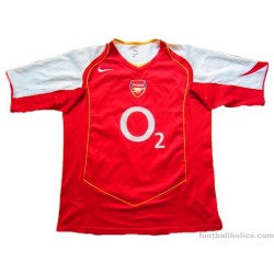 2004/2005 Arsenal Home