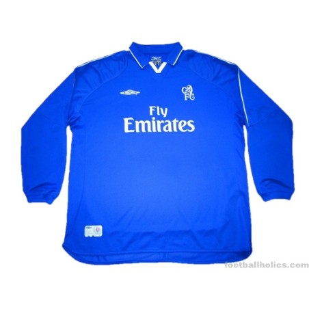 2001-03 Chelsea Home L/S Shirt