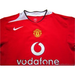 2004/2006 Manchester United Rooney 8 Home