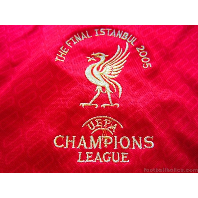 Champion Liverpool Womens SS Home Shirt 2005/06, null