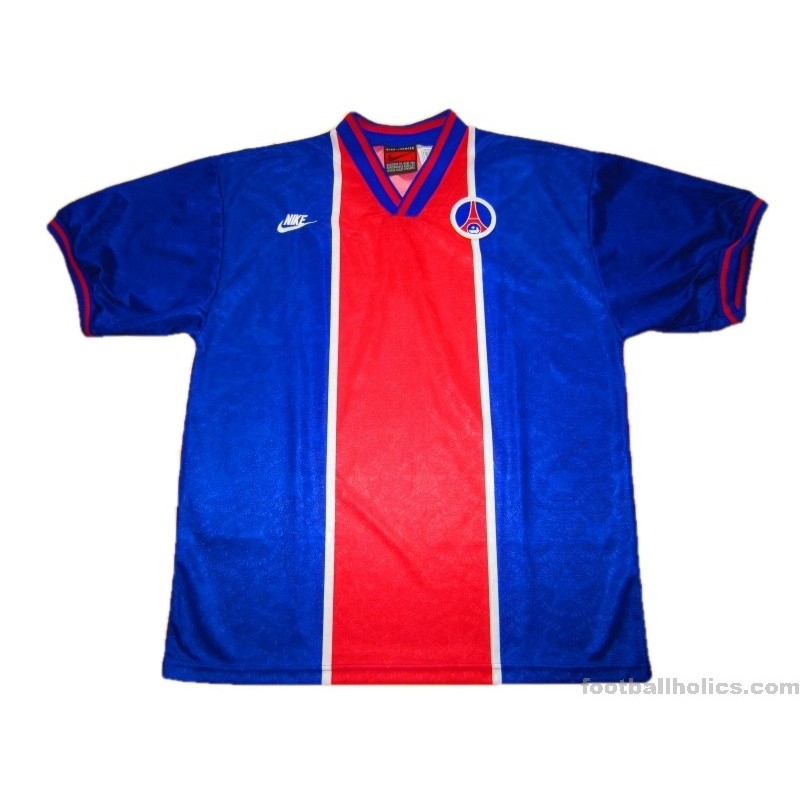 1995-96 Paris Saint-Germain 'Cup Winners Cup Final' Player Issue Home Shirt