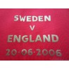 2006 England 'World Cup' Match Worn Campbell 12 Away (vs. Sweden)