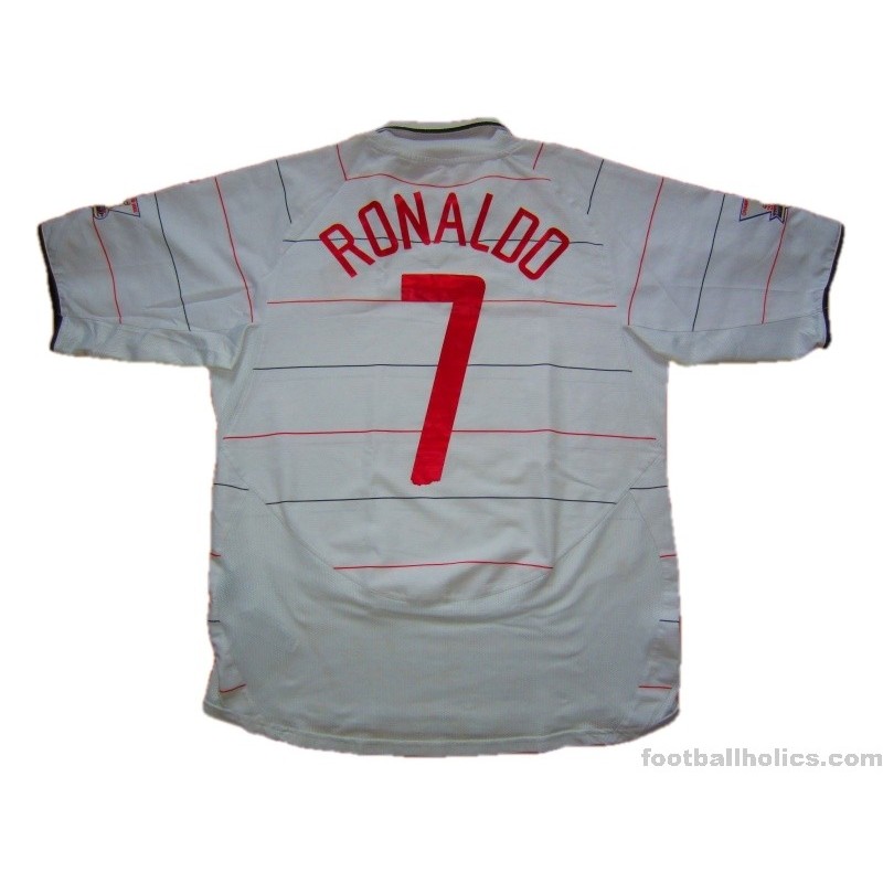 Manchester United 2003-2005 Away Long Sleeve Shirt #7 Ronaldo - Online  Store From Footuni Japan