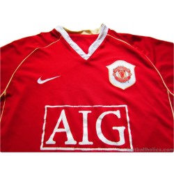 2006/2007 Manchester United Home