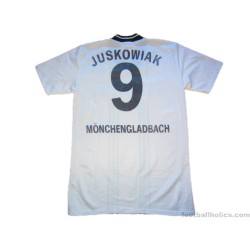 1996/1997 Borussia Monchengladbach Match Issue Juskowiak 9 Home