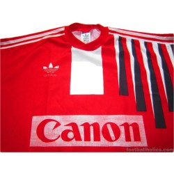 1991/1993 Adidas Vintage 'Canon' Match Issue No.15 Shirt