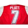1996/1998 Arsenal Platt 7 Home