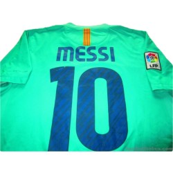 2010/2011 FC Barcelona Messi 10 Away