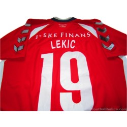 2004/2005 Silkeborg IF Match Worn Lekic 19 Home