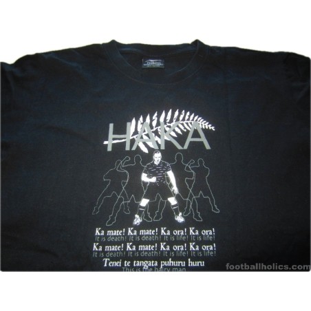 2011 New Zealand All Blacks 'Haka' T-Shirt
