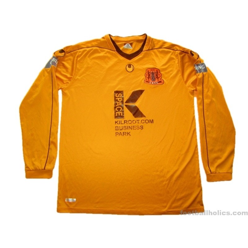 2011/2012 Carrick Rangers Match Worn No.15 Home