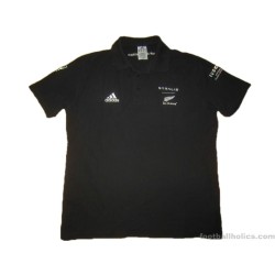 2008 New Zealand All Blacks 'Iveco Series' Player Issue Polo v England