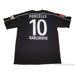 2006/2007 Karlsruher Match Worn Porcello 10 Third