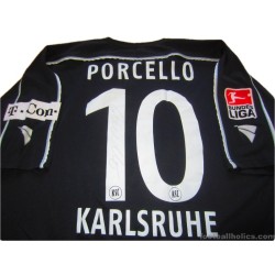 2006/2007 Karlsruher Match Worn Porcello 10 Third