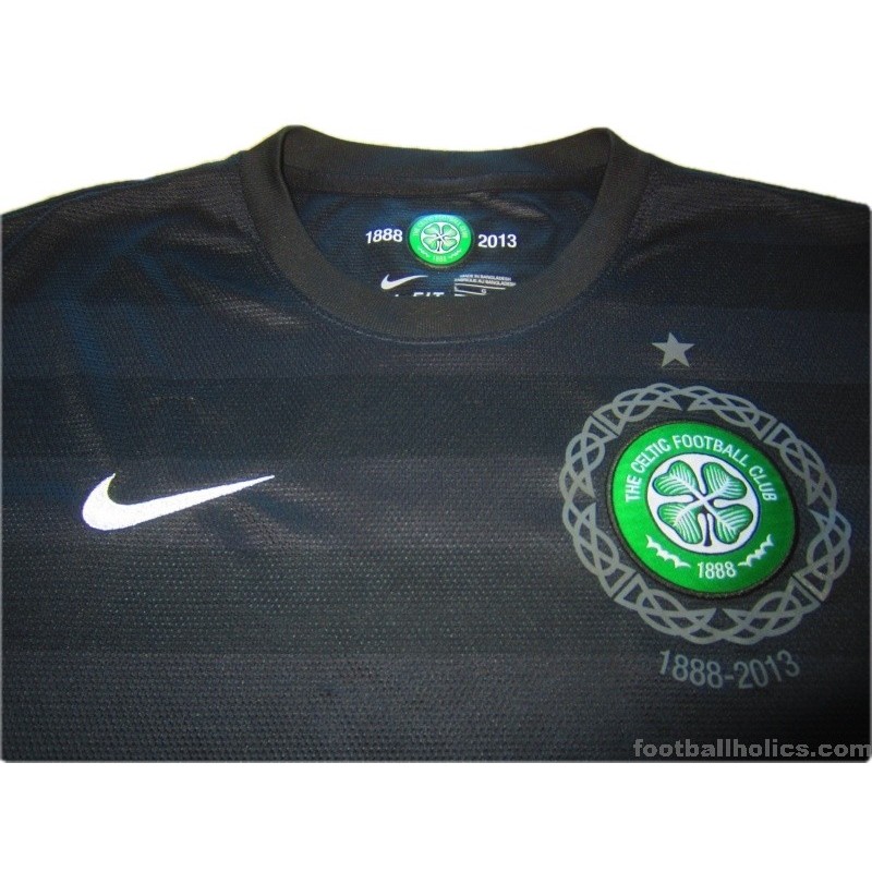 CELTIC 2012 2013 HOME SHIRT 125 YEARS (Excellent) L – Foot-Jerseys