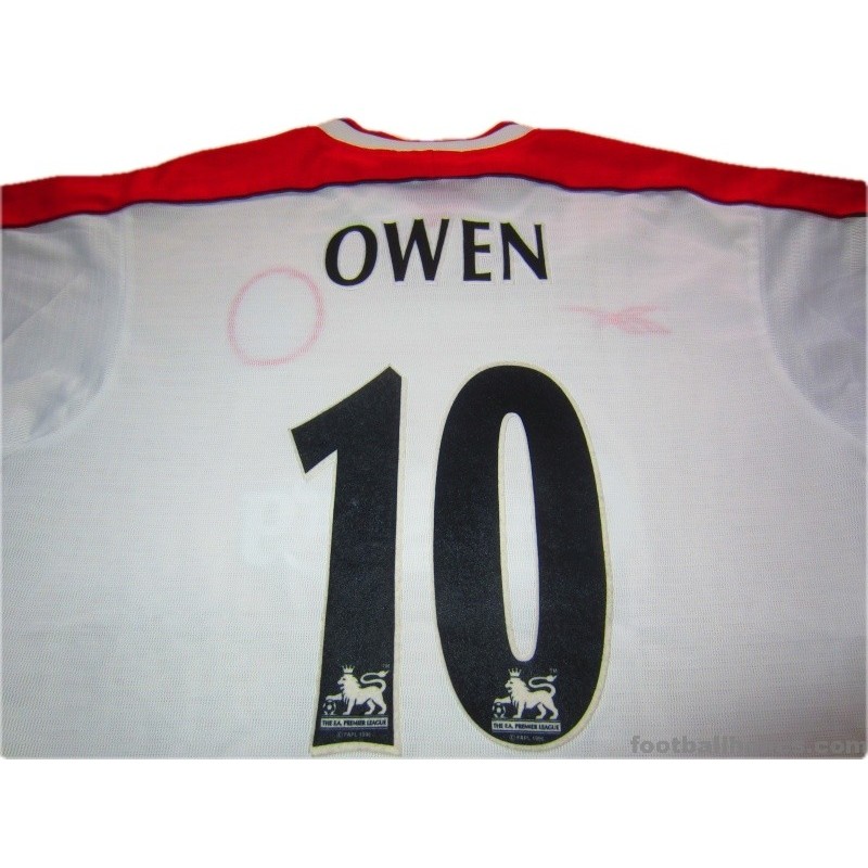 1998/1999 Liverpool Owen 10 Away