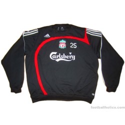 2007/2008 Liverpool Player Issue (Reina) 25 Sweatshirt