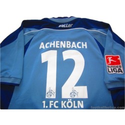 2004-05 FC Koln Match Worn Achenbach 12 Away