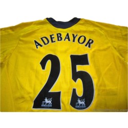 2006-07 Arsenal Adebayor 25 Away