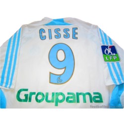 2007-08 Olympique Marseille Cisse 9 Home