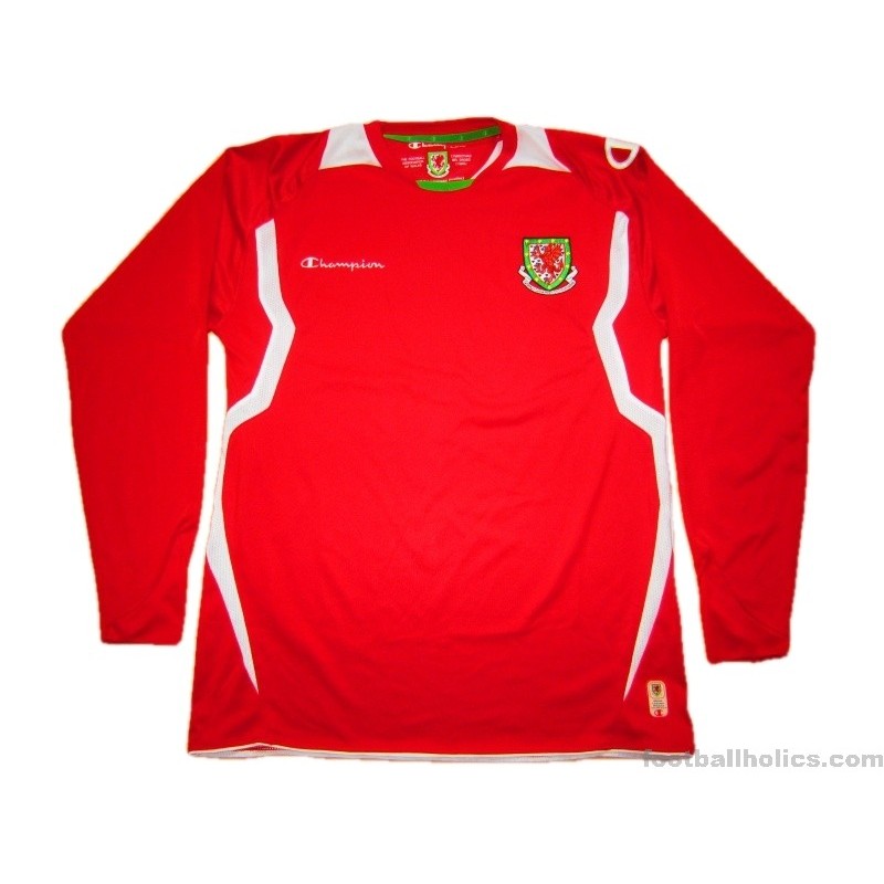 2008-10 Wales Home L/S Shirt