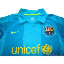 2007-09 FC Barcelona Messi 19 Away Shirt