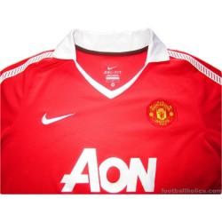 2010-11 Manchester United Home Shirt