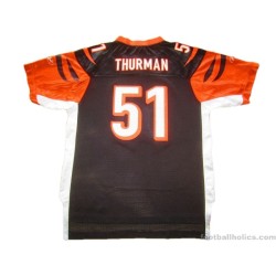 2005-06 Cincinnati Bengals Thurman 51 Home Jersey