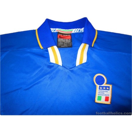 1996 Italy 'Euro 96' Player Issue Home Shirt