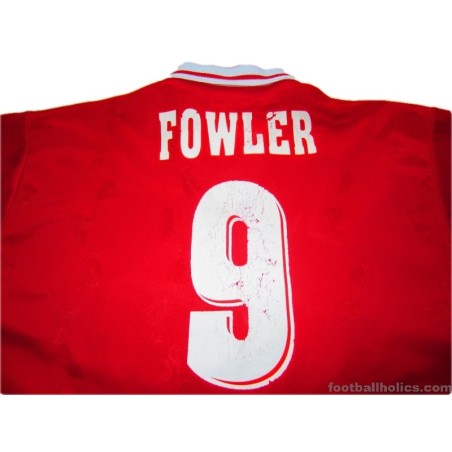 1996-98 Liverpool Fowler 9 Home Shirt