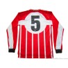 1995-96 PSV Eindhoven Match Worn (Numan) No.5 Home Shirt