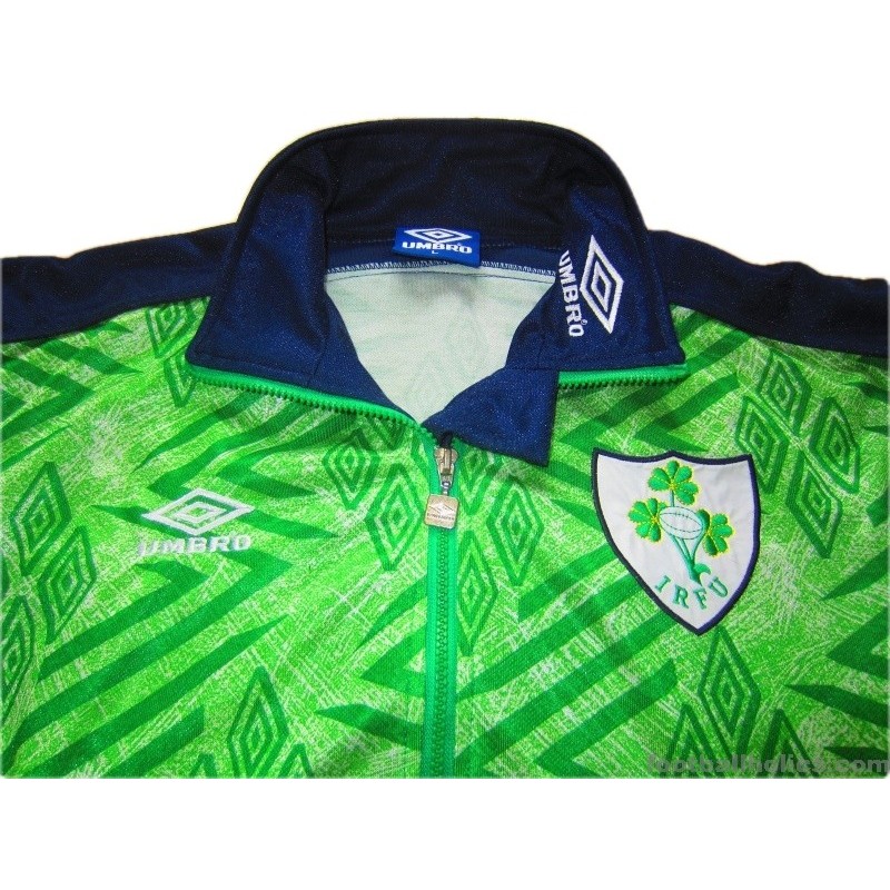 1992-93 Ireland Player Issue Anthem Jacket