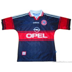 1997-99 Bayern Munich Lizarazu 3 Home Shirt
