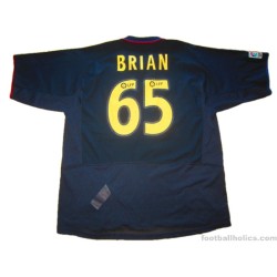 2002-03 FC Barcelona Brian 65 Away Shirt