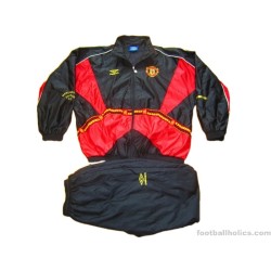 1996-97 Manchester United Player Issue Full Tracksuit