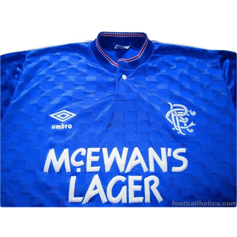 Glasgow Rangers 1987/1988 Away Kit