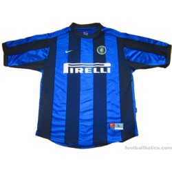 1999-2000 Inter Milan Ronaldo 9 Home Shirt