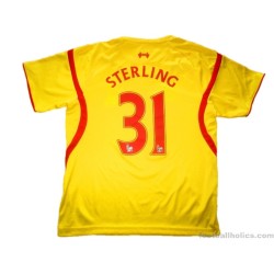 2014-15 Liverpool Sterling 31 Away Shirt
