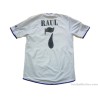 2002-03 Real Madrid Raul 7 Centenary Third Shirt