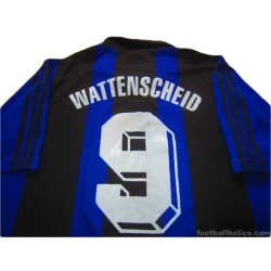 1990-91 SG Wattenscheid 09 Match Worn No.9 Away Shirt