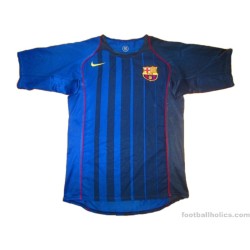 2004-05 FC Barcelona Deco 20 Away Shirt