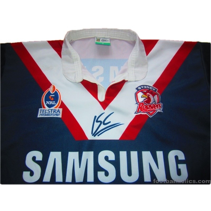 2005 Sydney Roosters Pro Home Shirt