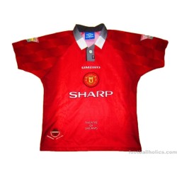 1996/1997 Manchester United Beckham 10 Home