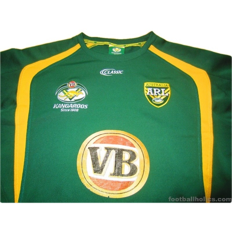 2009 Australia Kangaroos Player Issue Training Shirt