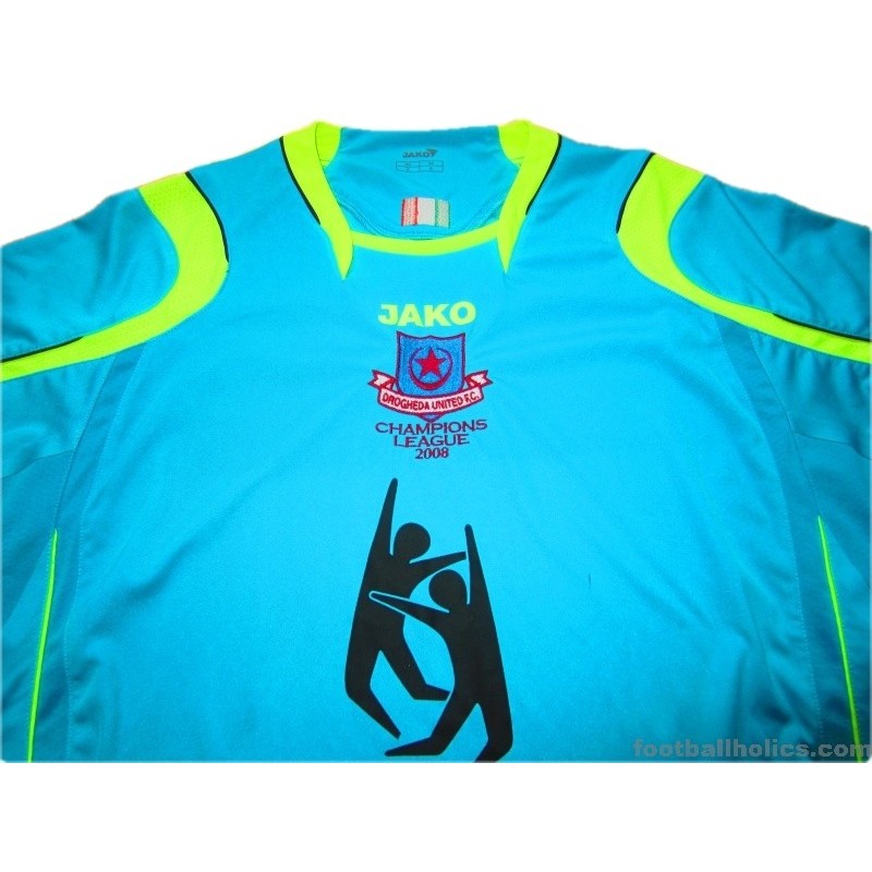 2008 Drogheda United Player Issue Champions League Away Shirt